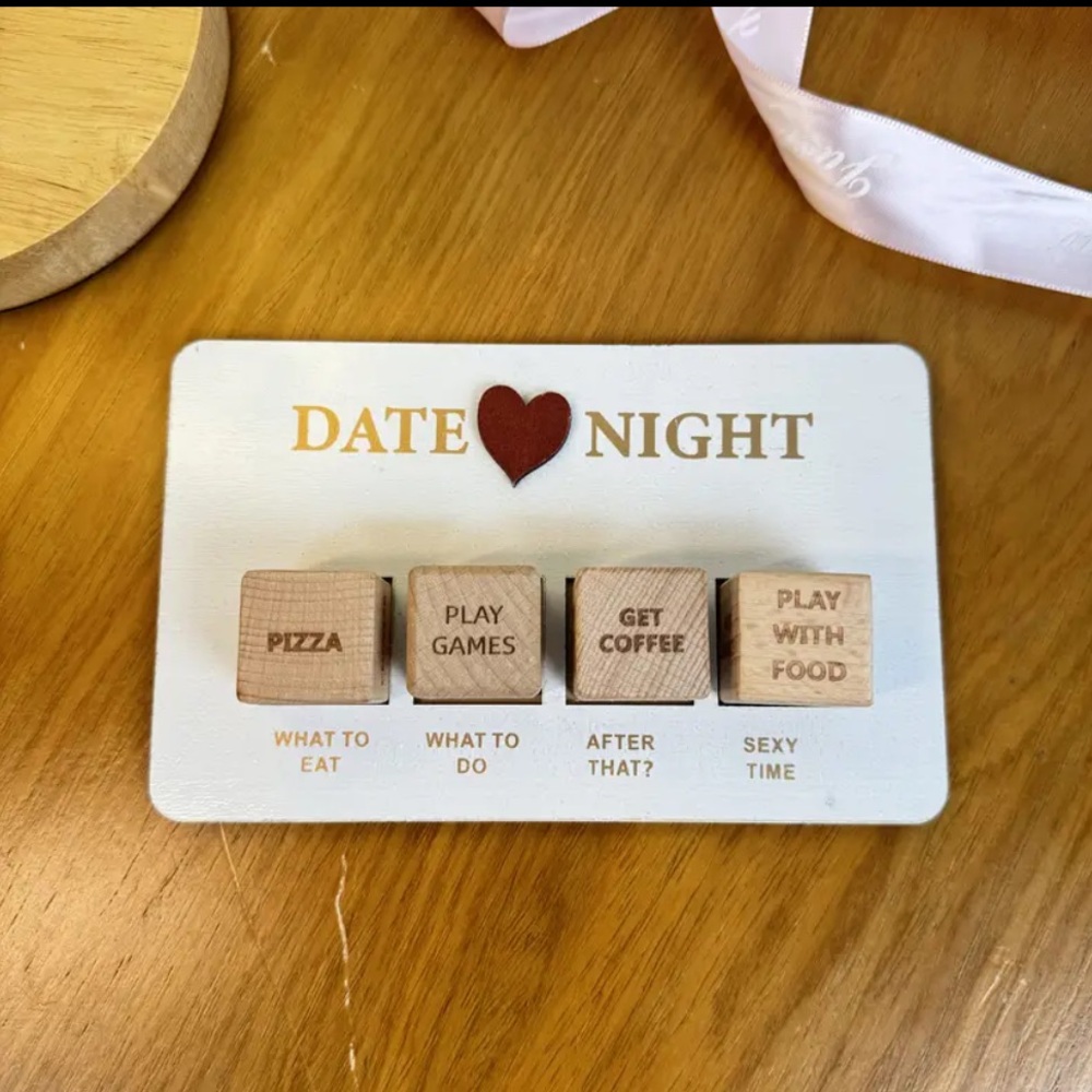 NIP Date Night Couples Dice Set